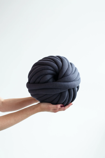 Chunky Knit Yarn, Thick Arm Washable Stuffed Diy Blanket, Giant Knitting Yarn