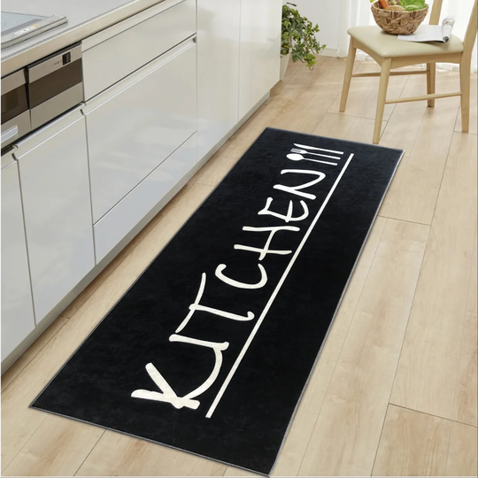 Lorreen Flatweave Black/White Rug