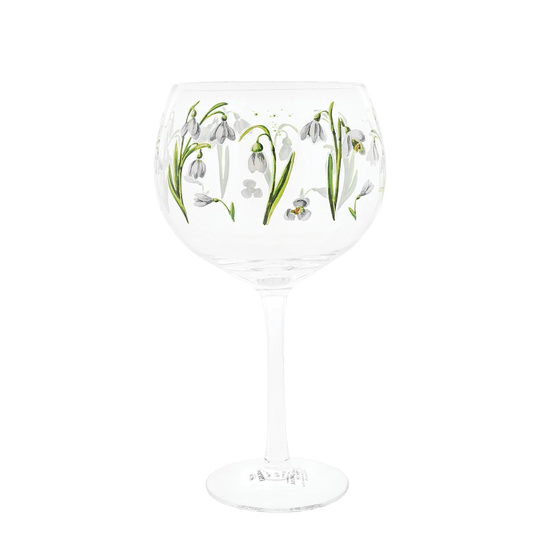Ginology Snowdrops Copa Gin Glass -