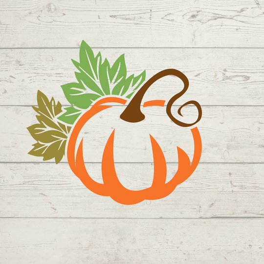Pumpkin Vinyl Decal | Coffee Cup Tumbler Laptop Decal Car Labels Window Beer Glass Halloween Fall Decor
