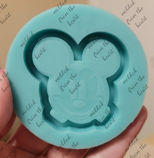 Frankenstein Mouse Grippy Shaker Silicone Mold