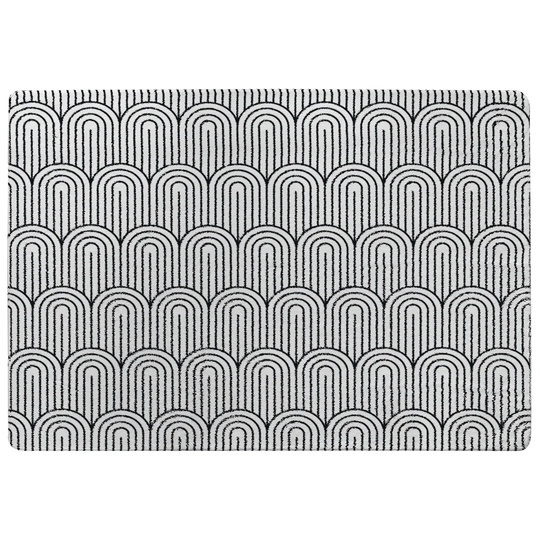 Niehaus Shaggy White Area Rug