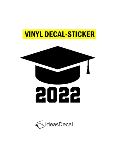 Grad 2022 Vinyl Decal Sticker Class