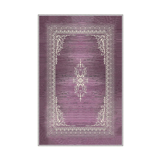 Amezcua Purple/White Rug