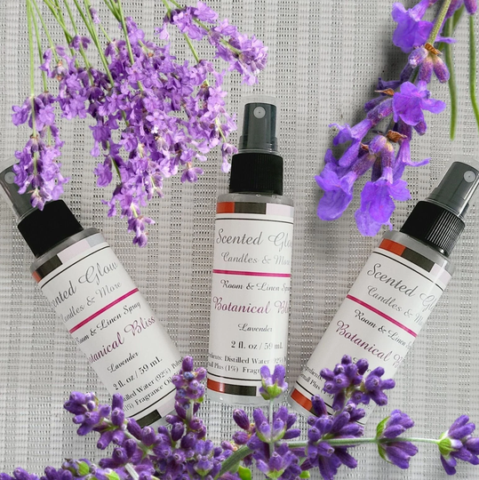 Botanical Bliss - Lavender Sprays Flower Scented Room & Linen Fresh Flowers Free Personalization