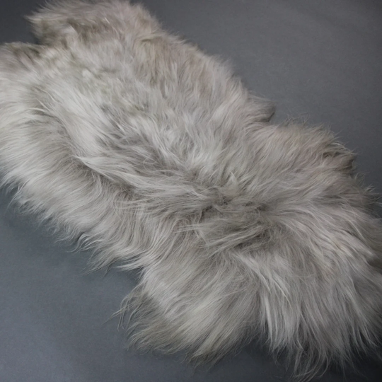 Viviana Sheepskin Grey Rug