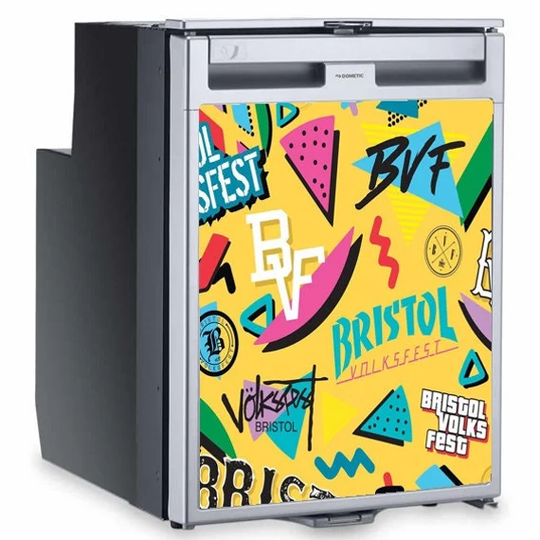 Camper Van Vinyl Skin For Dometic Crx50 Fridge Transporter