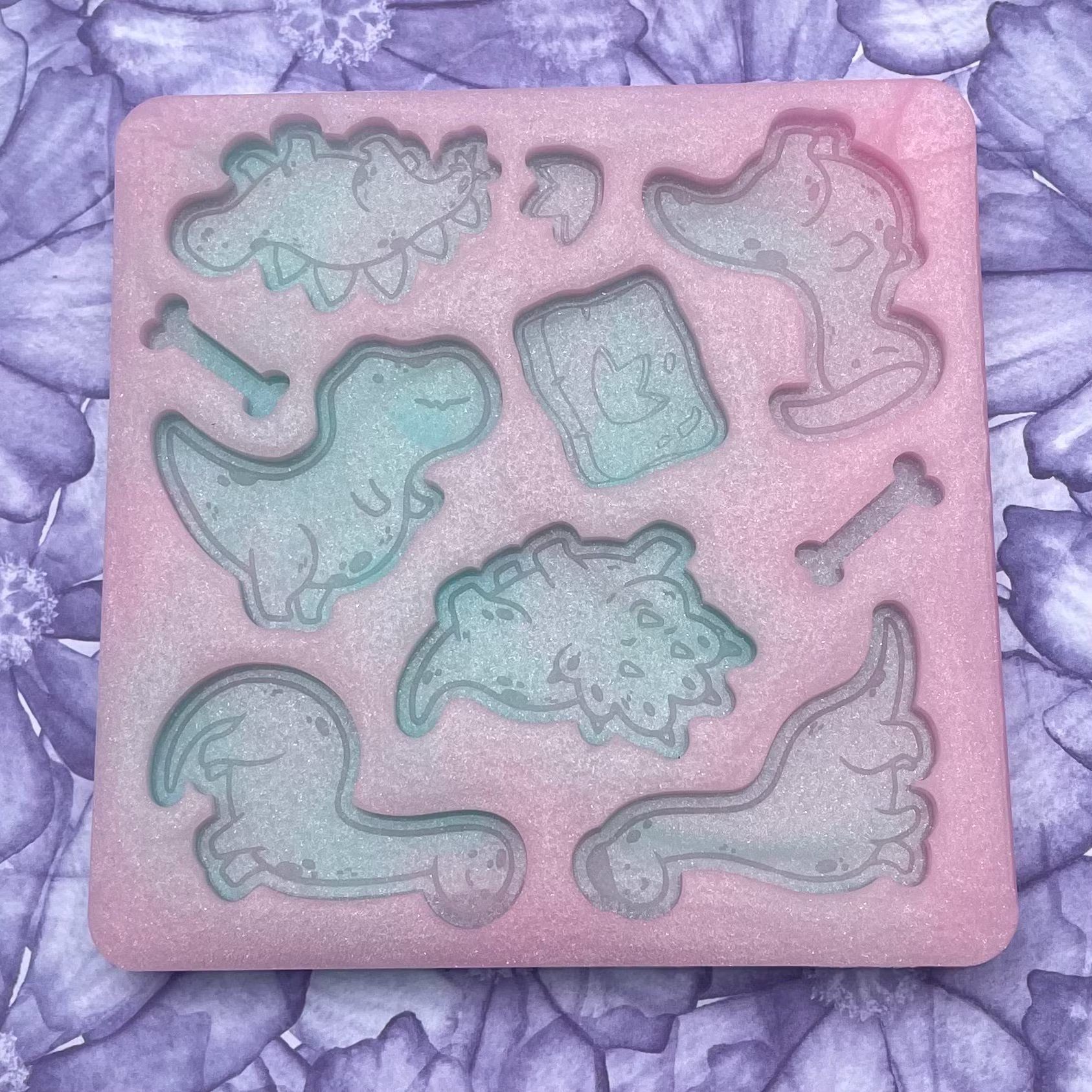 Dinosaur Mould, Resin 3mm Thick, T-Rex, Cab Mould