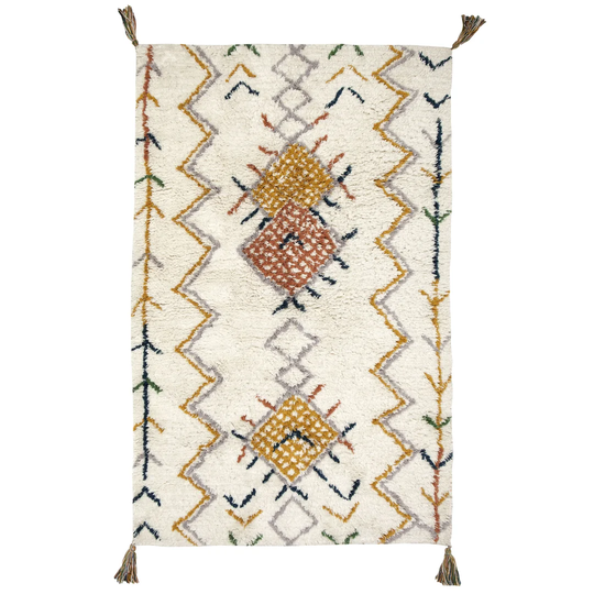 Brayan Cotton Cream Indoor Rug