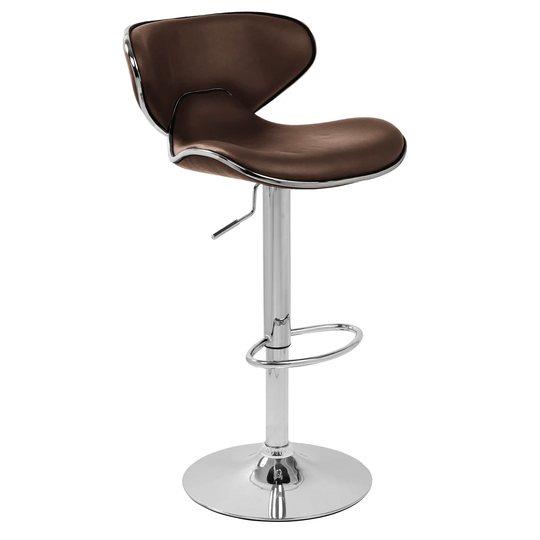 Baudette Height Adjustable Swivel Bar Stool
