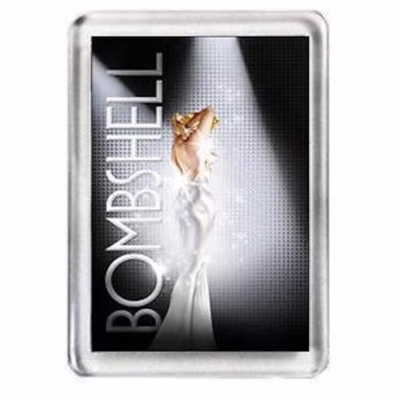 Bombshell. The Musical. Fridge Magnet