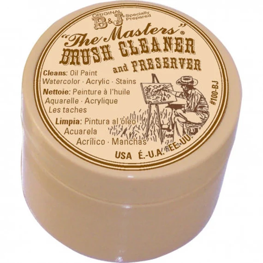 Original B&j The Masters Brush Cleaner & Preserver 1 Oz