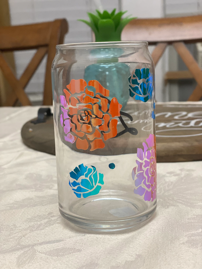 Beer Can Glass/ Personalized Beer Glass/Custom Love