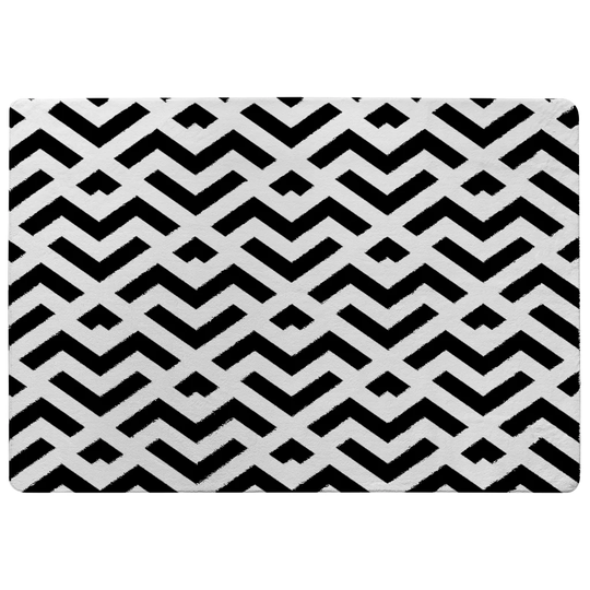 Narron Shaggy White Area Rug