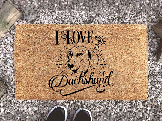 Dachshund Doormat - Dog Lover Gift Decor Pet