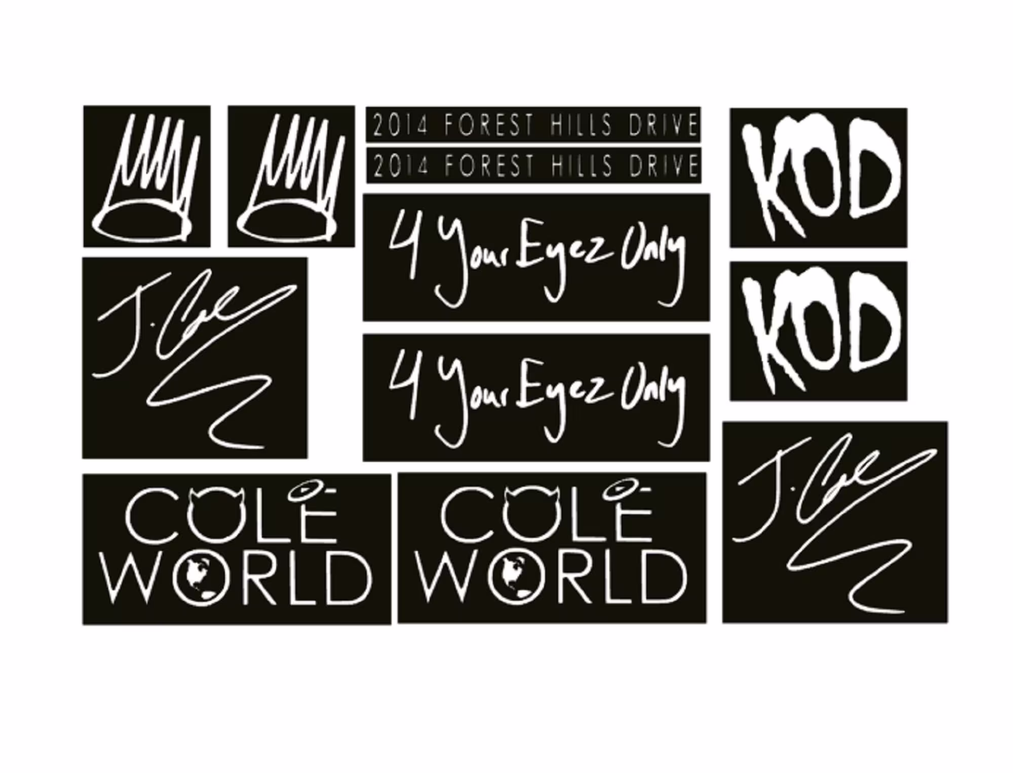 Custom J Cole Shoe Trainer Stencils Quality Vinyl Stencil Graphics Suitable For Painting/Airbrushing/Etching Best Price Free UK P&p