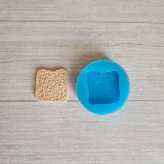 Polymer Clay Silicone Mold - Miniature Sliced Bread Mold, Flexible Resin Polymer Supplies, Supplies