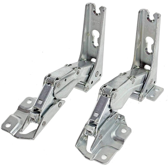ELECTROLUX Fridge Freezer Door Hinge - Integrated Left and Right Hinges Pair