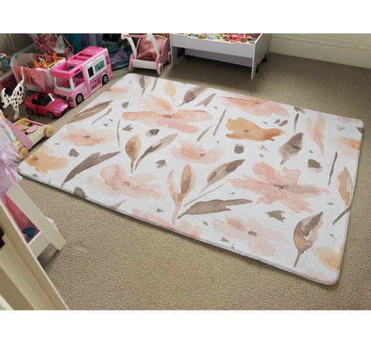 Oberlander Shaggy White Area Rug