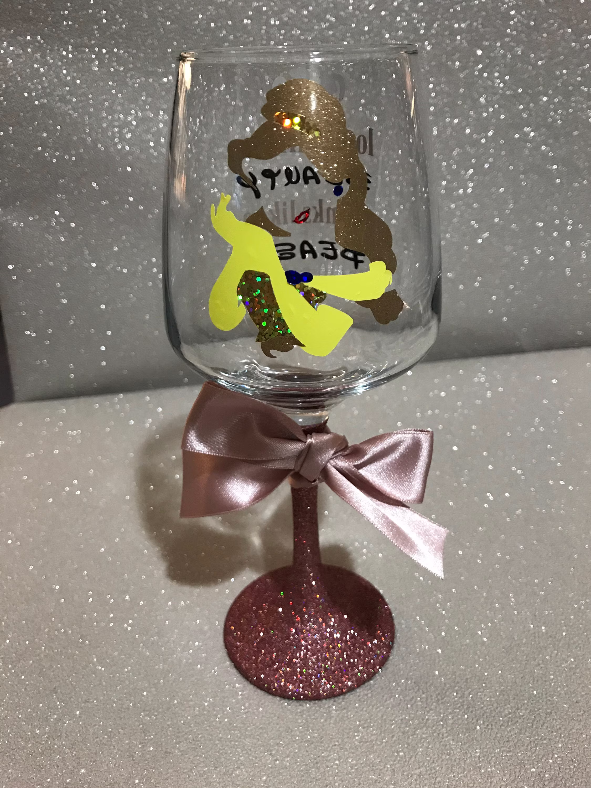 Personalised Glass, Birthday 30Th Wine Princess Looks Like A Beauty 18Th Glass