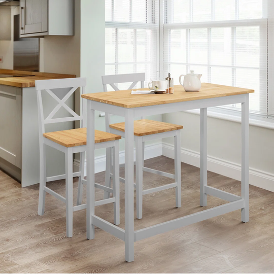 2 - Person Solid Wood Dining Set