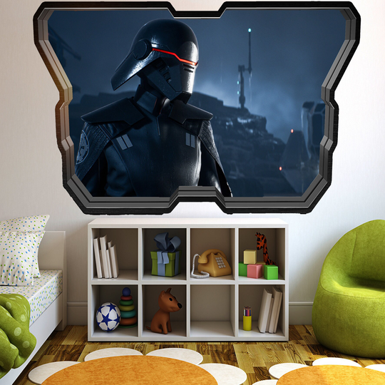 Spaceship Star Trooper Space Wall Sticker Art Poster Mural Decal Room Office Nursery Decor Id238