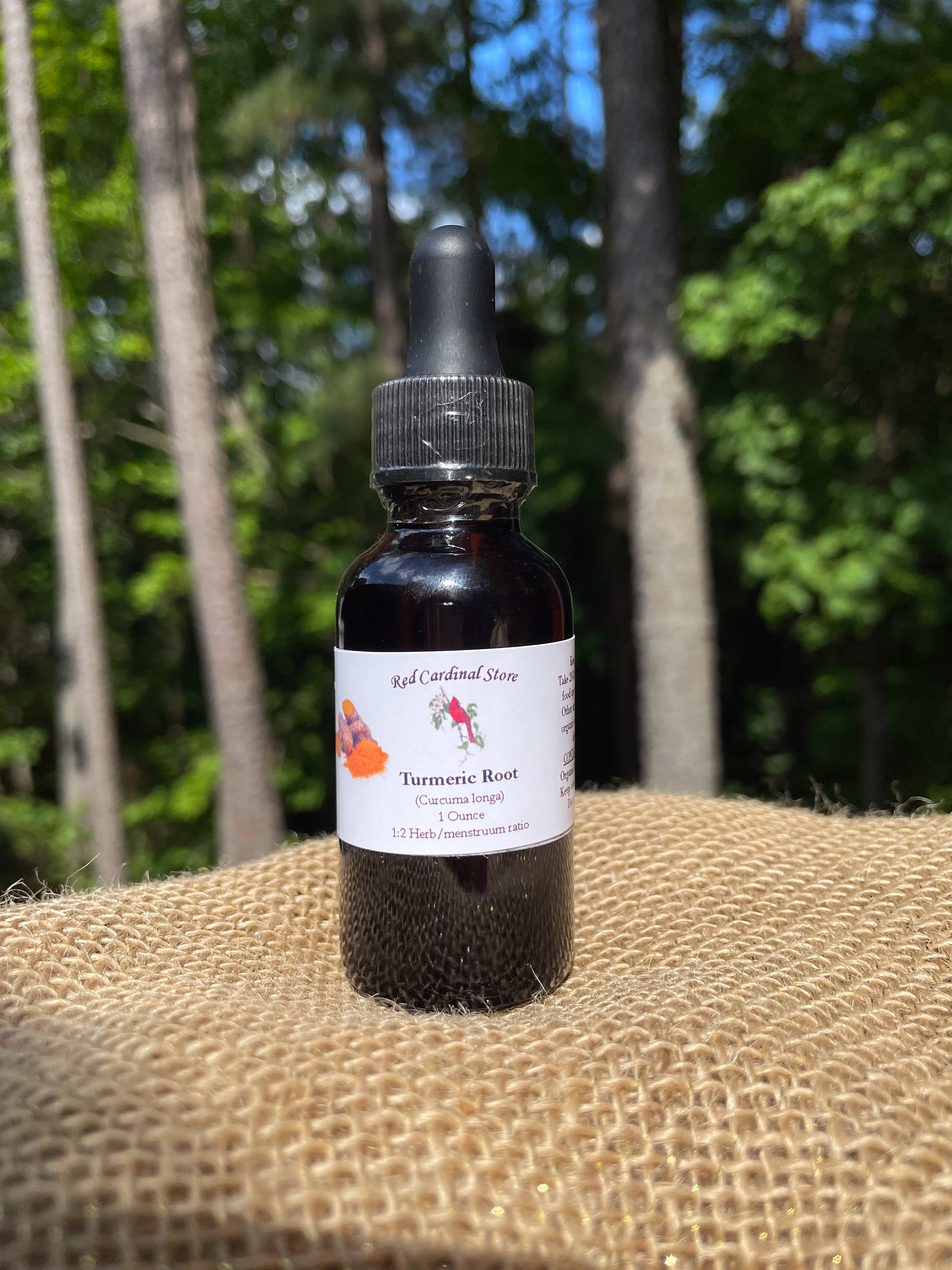 Turmeric Root Tincture Herb Extract Double Extraction