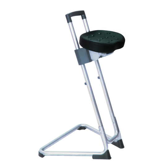 Height Adjustable Prentice Shop Stool