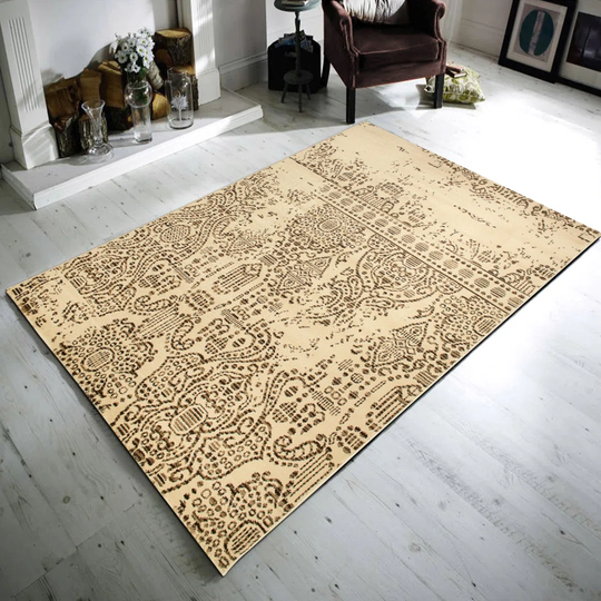 Harto Flatweave Beige/Brown Rug