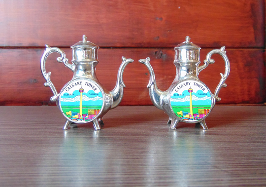 Vintage Calgary Tower Salt & Pepper Shaker