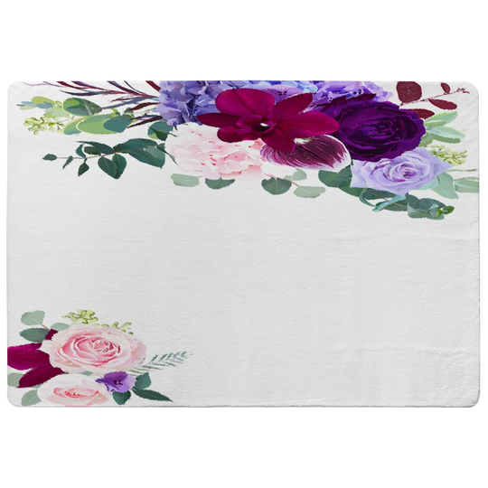 Nickell Shaggy White Area Rug
