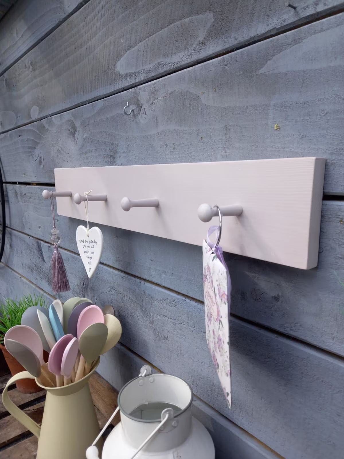 Wooden Shaker Peg Shelf Hallway Coat Bedroom Hook Nursery Kitchen Bathroom Bespoke Made To Measure