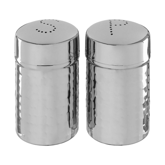 Mixology Hammered Salt and Pepper Shaker Set