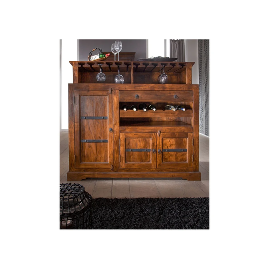 Oxford Bar with Wine Storage