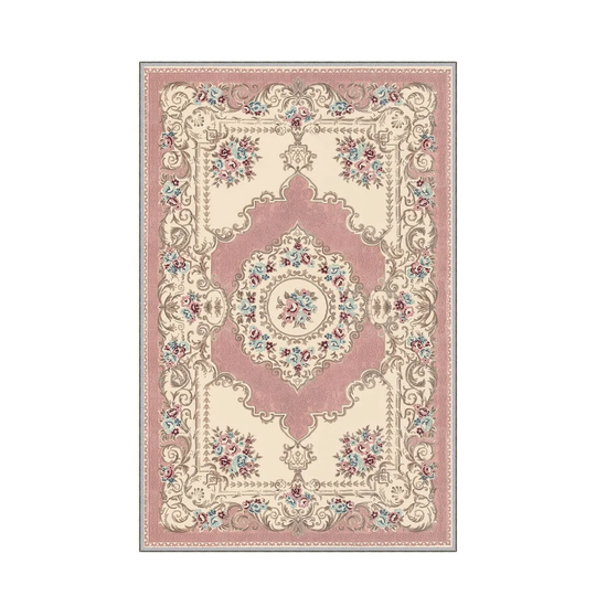 Lular Flatweave Pink/Beige Rug