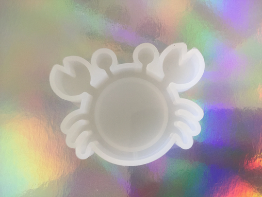 Crab Shaker Mold , Crab Silicone Resin Supplies , 3D