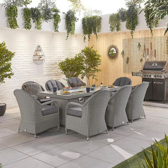 Ansbert 8 Seater Dining Set