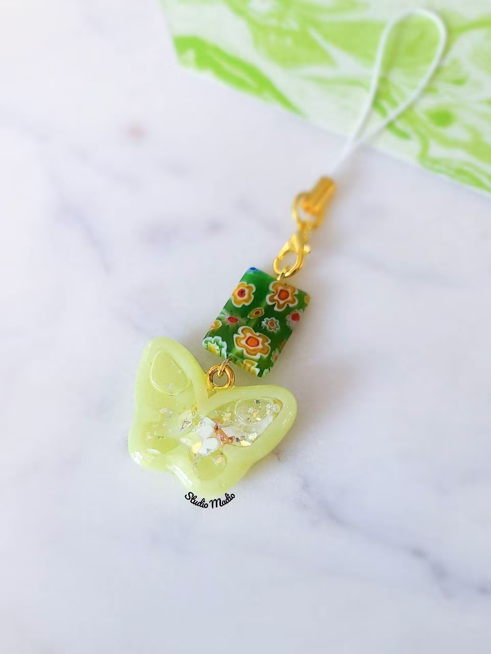 Butterfly Shaker Mini Charm - Hippy Chic Collection