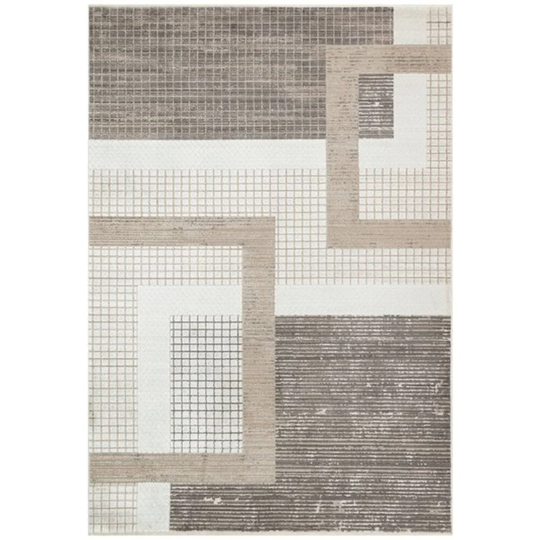 Tobias Onyx Tufted Grey Rug