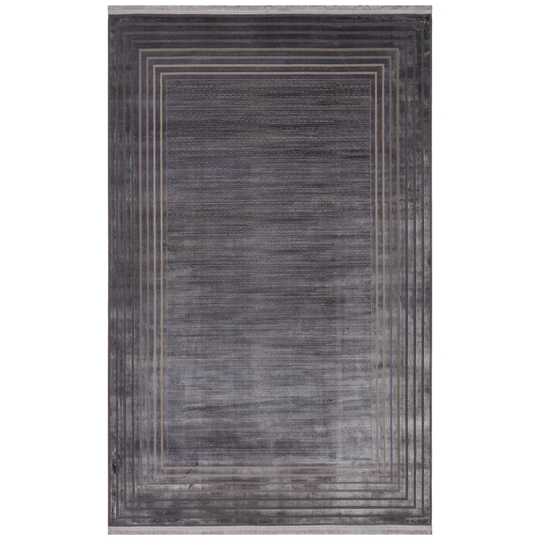 Cadena Machine Woven Grey Rug