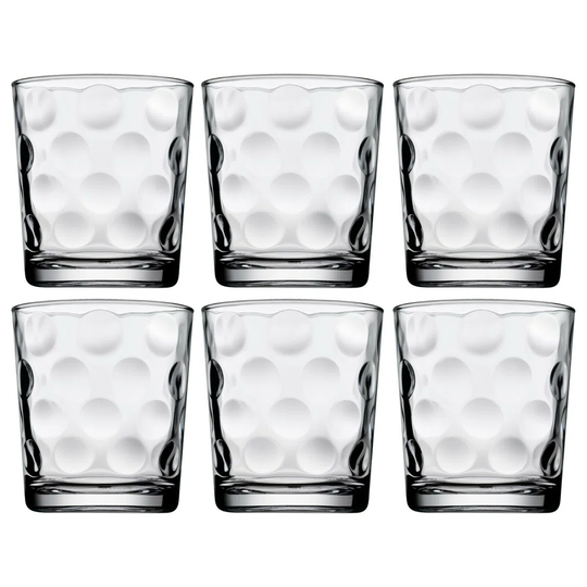 6 X Single Space Whisky Tumbler