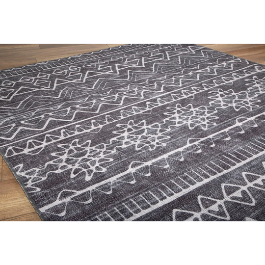Mcdonough Black/White Rug