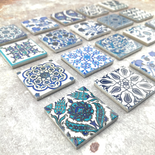 Turkish Traditional Pattern - Motif Fridge Magnet Xmas Gift