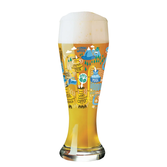 Wheat wheat beer glass S. Morawetz F18