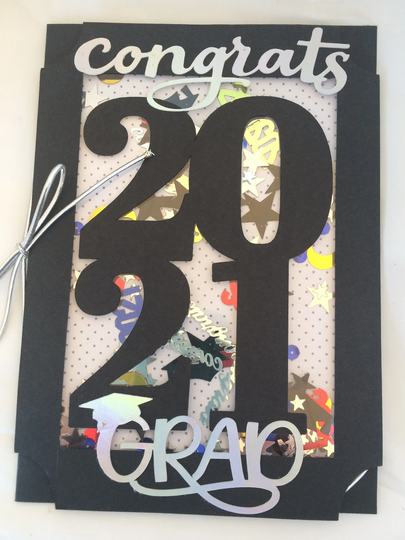 Graduation Shaker Card-2021