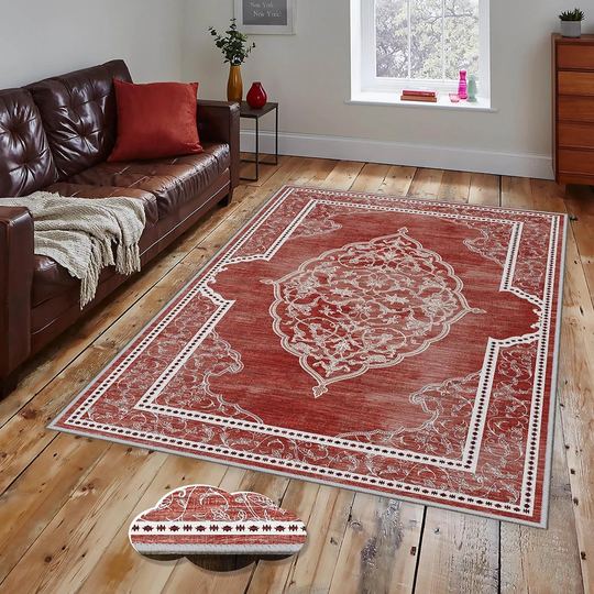 Hutchinson Flatweave Red Rug