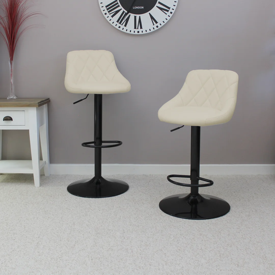 Denese Height Adjustable Swivel Bar Stool