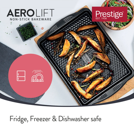 Prestige Aerolift Nonstick dishwasher safe 2piece Roast & Bake set