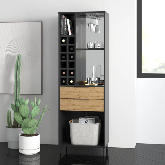 Raasch Bar with Wine Storage