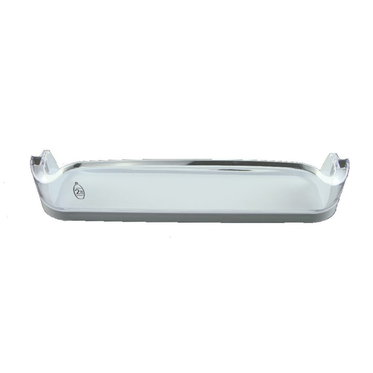 Hotpoint HS3022VL Fridge Freezer Lower Bottle Shelf Cristal (w410mm)